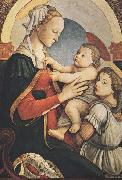 Sandro Botticelli Madonna with Child and an Angel oil painting artist
